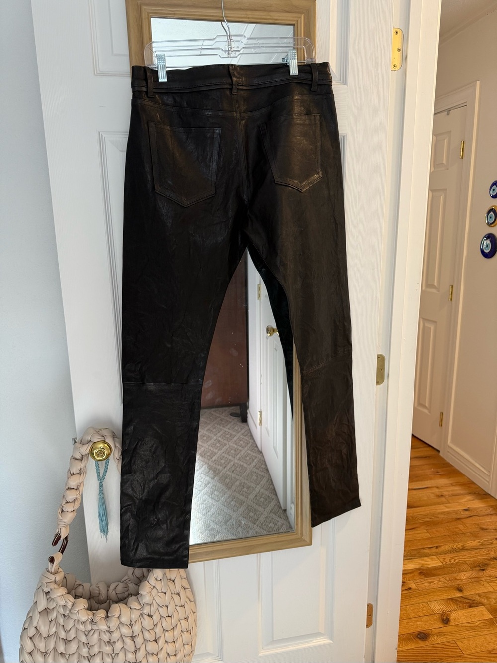 John Elliott The cast 2 leather pants